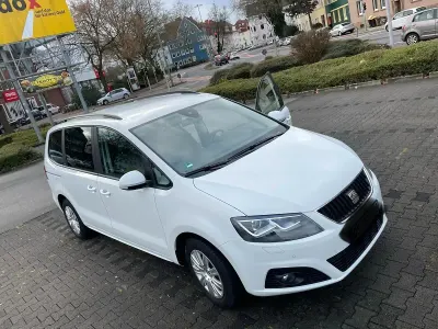Gebraucht Seat Alhambra 177 PS (130 kW) 2014 Weiß Van / Kleinbus