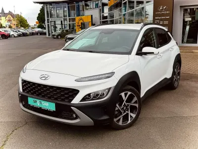 Gebraucht Hyundai Kona Intro Edition 120 PS (88 kW) 2021 Atlas white SUV
