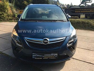 Gebraucht Opel Zafira Tourer drive 140 PS (102 kW) 2015 Blau Van / Kleinbus