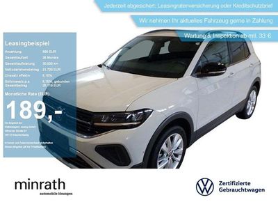 Gebraucht VW T-Cross Goal 116 PS (85 kW) 2024 Grau SUV