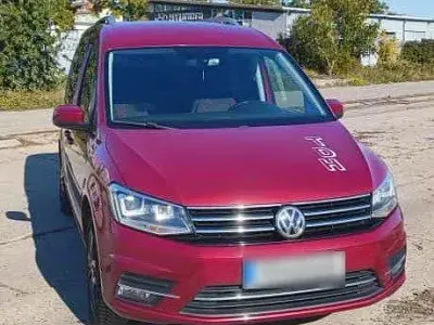 Gebraucht VW Caddy 150 PS (110 kW) 2015 Rot Van / Kleinbus