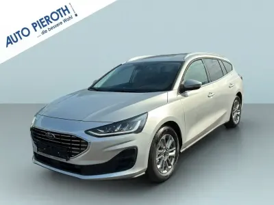 Gebraucht Ford Focus Titanium X 125 PS (91 kW) 2026 Moondust silber metallic Kombi