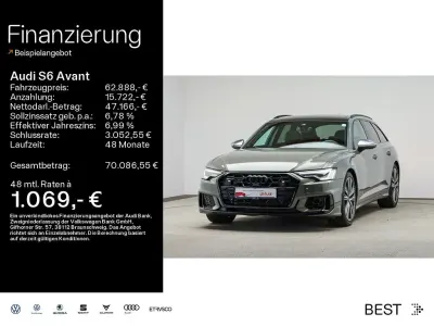 Gebraucht Audi S6 Ambiente 344 PS (253 kW) 2025 Chronosgrau metallic (metallic) Kombi