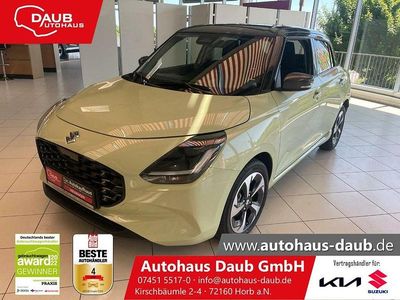 Cool yellow Neu 2025 Suzuki Swift Comfort+ Kleinwagen | 18.490 €