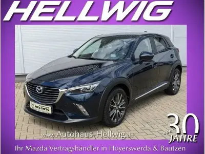 Gebraucht Mazda CX-3 Sports-Line 120 PS (88 kW) 2017 Mitternachtsblau metallic SUV