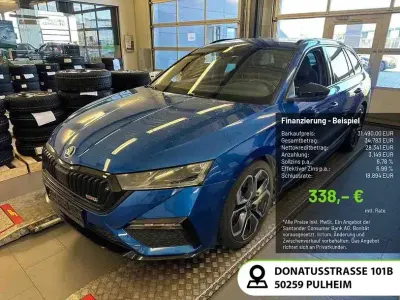 Brugt Skoda Octavia RS 245 HK (180 kW) 2021 Blå Stationcar