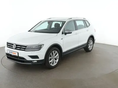 Gebraucht VW Tiguan Allspace Highline 150 PS (110 kW) 2021 Weiß SUV