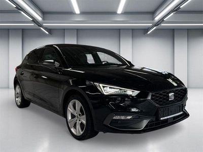 Używany Seat Leon FR 150 KM (110 kW) 2021 Czarny Sedan/Limuzyna