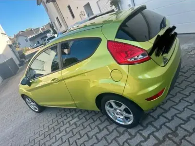 Gebraucht Ford Fiesta Trend 82 PS (60 kW) 2009 Grün Kleinwagen