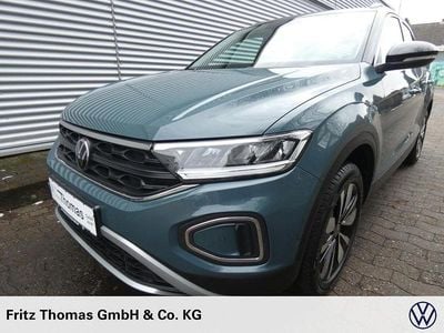 Gebraucht VW T-Roc Move 110 PS (80 kW) 2023 Petroleum blue (blau) SUV