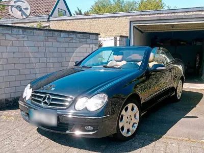 Brugt Mercedes CLK200 184 HK (135 kW) 2006 Sort Cabriolet