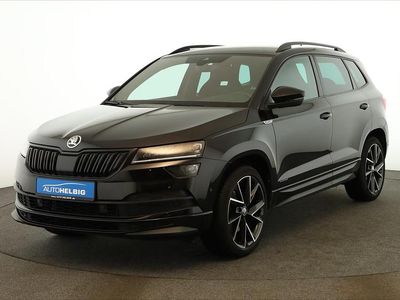 Usata Skoda Karoq SportLine 190 CV (139 kW) 2021 Nero SUV