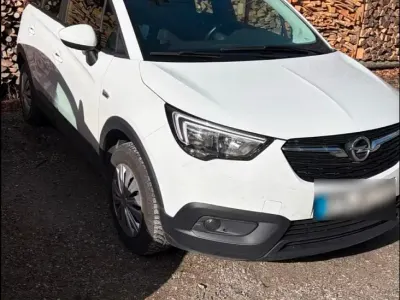 Gebraucht Opel Crossland X 110 PS (80 kW) 2018 Weiß SUV