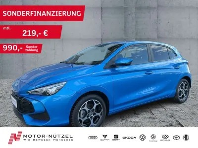 Second-hand MG MG3 Luxury 102 CP (75 kW) 2024 Albastru Hatchback