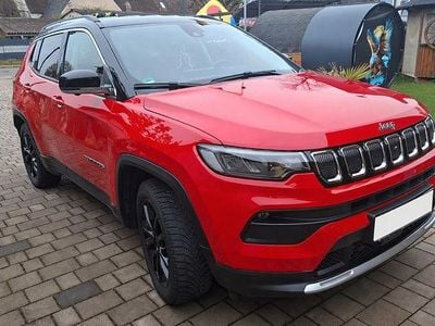 Second-hand Jeep Compass Limited 136 CP (100 kW) 2021 Roșu SUV