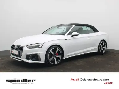 Gebraucht Audi A5 Cabriolet S-Line 204 PS (150 kW) 2023 Gletscherweiß metallic Cabrio
