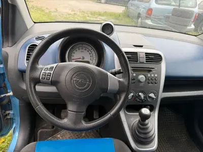 Gebraucht Opel Agila Edition 94 PS (69 kW) 2008 Blau Kleinwagen
