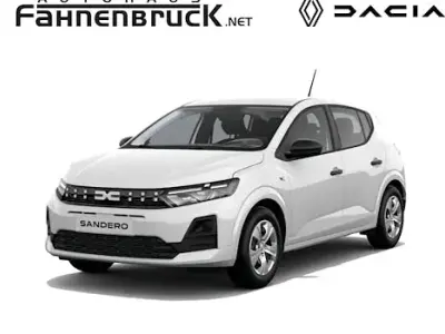 Neu Dacia Sandero Essentiel 101 PS (74 kW) 2026 Weiß Limousine
