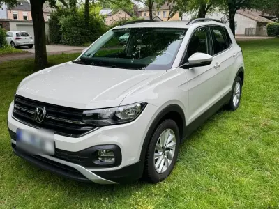 Gebraucht VW T-Cross 95 PS (69 kW) 2022 Grau SUV