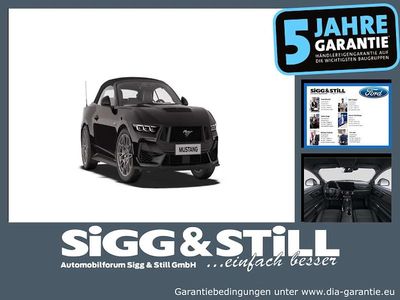 Neu Ford Mustang GT Convertible 446 PS (328 kW) 2026 Absolute black Cabrio