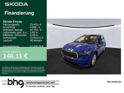 Gebraucht Skoda Enyaq iV 108 kW (148 PS) 2023 Blau SUV