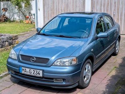 Begagnad Opel Astra Comfort 101 HK (74 kW) 1999 Blå Sedan