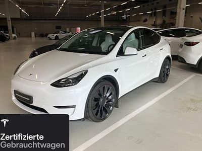 Gebraucht Tesla Model Y Performance 321 kW (437 PS) 2023 Weiß SUV