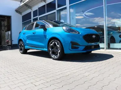 Neu Ford Puma ST-Line X 125 PS (91 kW) 2026 Digital aqua blue metallic SUV