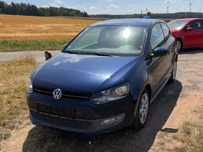 Gebraucht VW Polo Team 69 PS (50 kW) 2010 Shadow blue metallic Kleinwagen