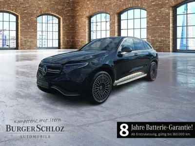 Gebraucht Mercedes EQC400 AMG line 300 kW (408 PS) 2022 Schwarz uni SUV