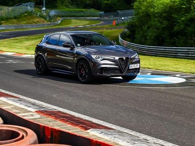 Grau Gebraucht 2019 Alfa Romeo Stelvio Quadrifoglio SUV | 40.500 € (Fairer Preis)