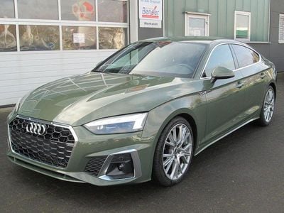 Gebraucht Audi A5 Sportback S-Line 150 PS (110 kW) 2021 Grün Kleinwagen