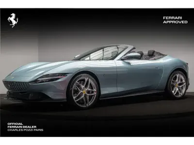 Gebraucht Ferrari Roma 620 PS (456 kW) 2024 Blau Cabrio