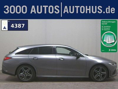 Gebraucht Mercedes CLA220 Shooting Brake AMG line 190 PS (139 kW) 2021 Mountaingrau met Kombi