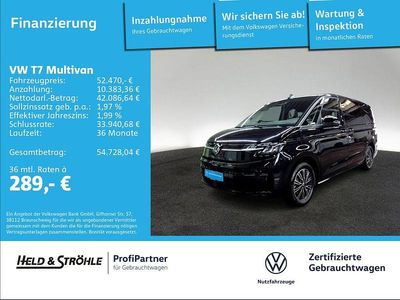 Gebraucht VW Multivan Life 150 PS (110 kW) 2025 Deep black perleffekt Van