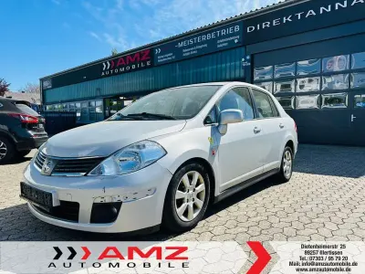 Brugt Nissan Tiida Acenta 126 HK (92 kW) 2008 Sølv Sedan