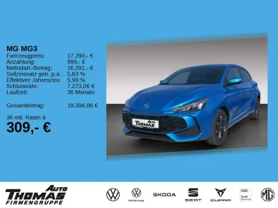 Gebraucht MG MG3 Luxury 194 PS (142 kW) 2024 Como blue Kleinwagen
