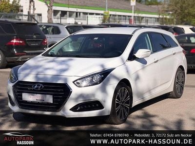 Gebraucht Hyundai i40 Style 165 PS (121 kW) 2018 Pure white / sol Kombi