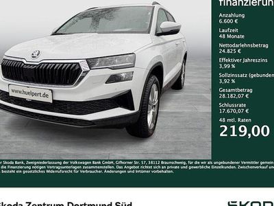 Gebraucht Skoda Karoq Selection 150 PS (110 kW) 2025 Weiß SUV