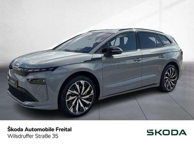 Stahlgrau Gebraucht 2025 Skoda Enyaq iV SportLine SUV | 52.750 € (Etwas zu teuer)