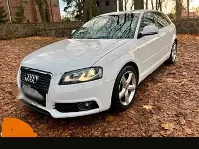 Używany Audi A3 S-Line 160 KM (117 kW) 2008 Biały Hatchback