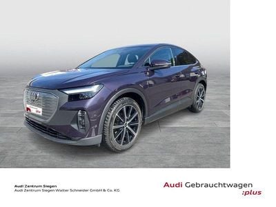 Gebraucht Audi e-tron Sportback 125 kW (170 PS) 2023 Auroraviolett metallic (metallic) SUV