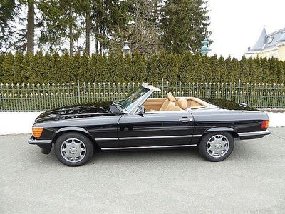 Gebraucht Mercedes 560 227 PS (166 kW) 1987 Schwarz Cabrio