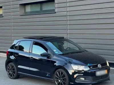 Gebraucht VW Polo R-line 90 PS (66 kW) 2016 Schwarz Kleinwagen