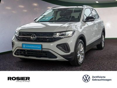 Gebraucht VW T-Cross Goal 150 PS (110 kW) 2025 Weiss / pure white SUV