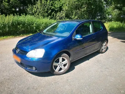 Gebraucht VW Golf V 80 PS (58 kW) 2007 Blau Kleinwagen