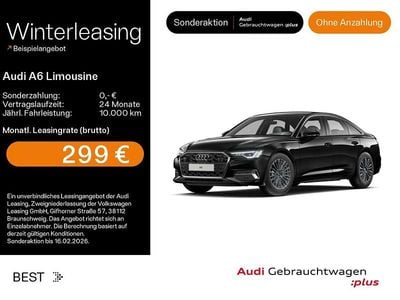 Schwarz Gebraucht 2025 Audi A6 Advanced Limousine | 45.709 € (Fairer Preis)