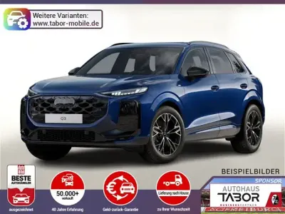 Neu Audi Q3 Sport 204 PS (150 kW) 2025 Blau metallic SUV