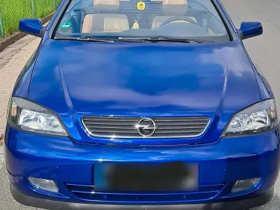 Gebraucht Opel Astra Cabriolet 145 PS (106 kW) 2003 Blau Cabrio