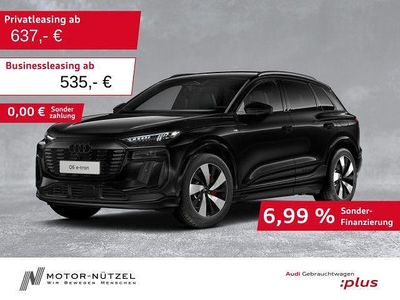 Gebraucht Audi Q6 e-tron S-Line 284 kW (387 PS) 2025 Mythosschwarz metallic SUV